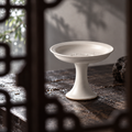 The High Stand — Hand-Thrown Ivory Porcelain Serving Stand